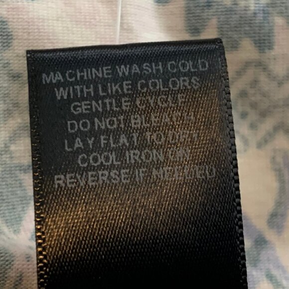 Stoosh Juniors' A-Line Crochet-Trim Tank Top, Jade Teal Multicolor, Medium - Picture 6 of 6